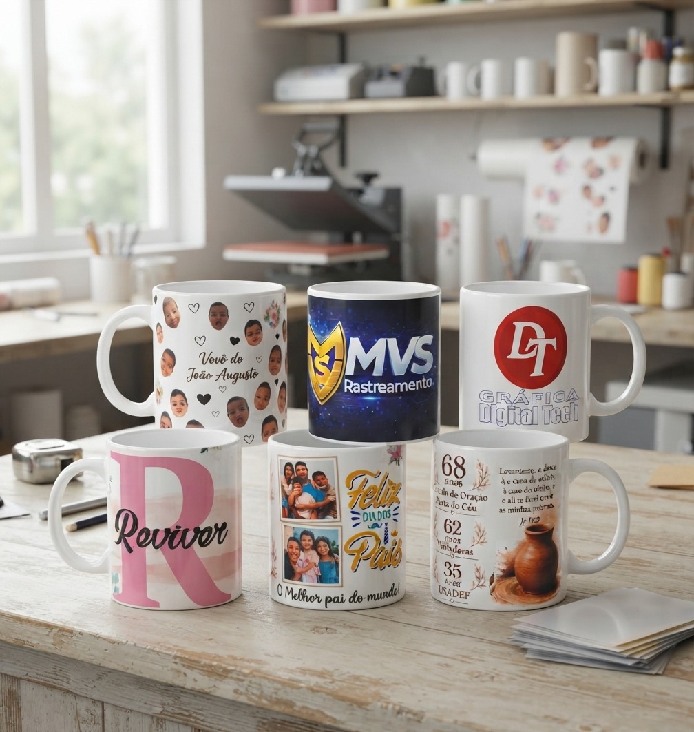 Materiais personalizados